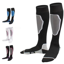 Winter Adult UNISEX Warm Ski Socks Cotton Thicker Cushion Knee Sports Snowboarding Soccer  Thermal Socks Stockings