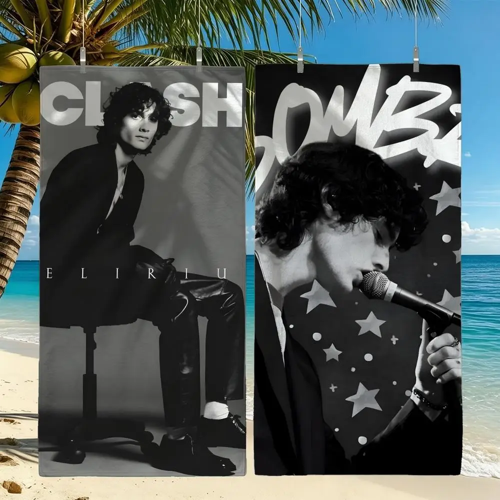 Singer N-Noah Kahan Towel Towel Beach Towel Oversized Quick Dry Towel Absorbent Soft Swim BeachTowels for Men Women