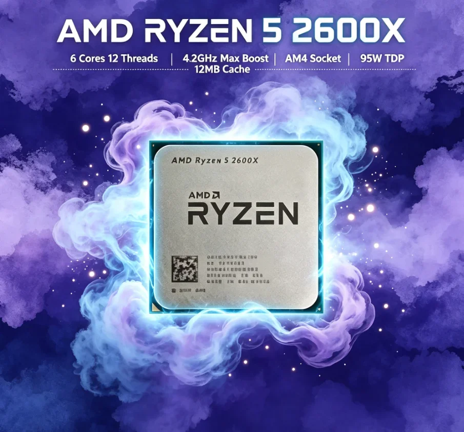 processeur-de-bureau-amd-ryzen-5-2600x-12-nm-12-mo-de-cache-6-cœurs-12-threads-socket-am4-processeur-de-milieu-de-gamme-pour-jeux-et-montage-video-sans-ventilateur
