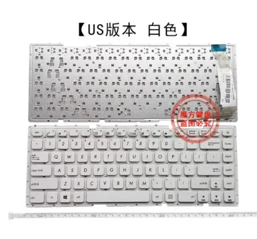 Белая клавиатура для ASUS X441, X441S, X441SA, X441SC, X441U, X441UA, A441, A441U, A441UV, F441, бесплатная доставка