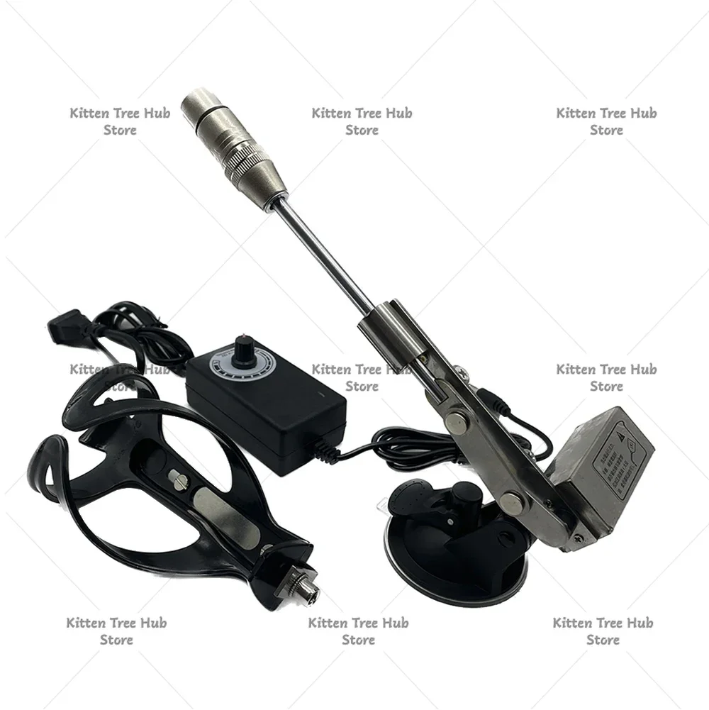 Small Mini Telescopic Linear Actuator 3XLR Connector Suction Cup 39mm Stroke Reciprocating Mechanism Motor 12V 5V Power Bank