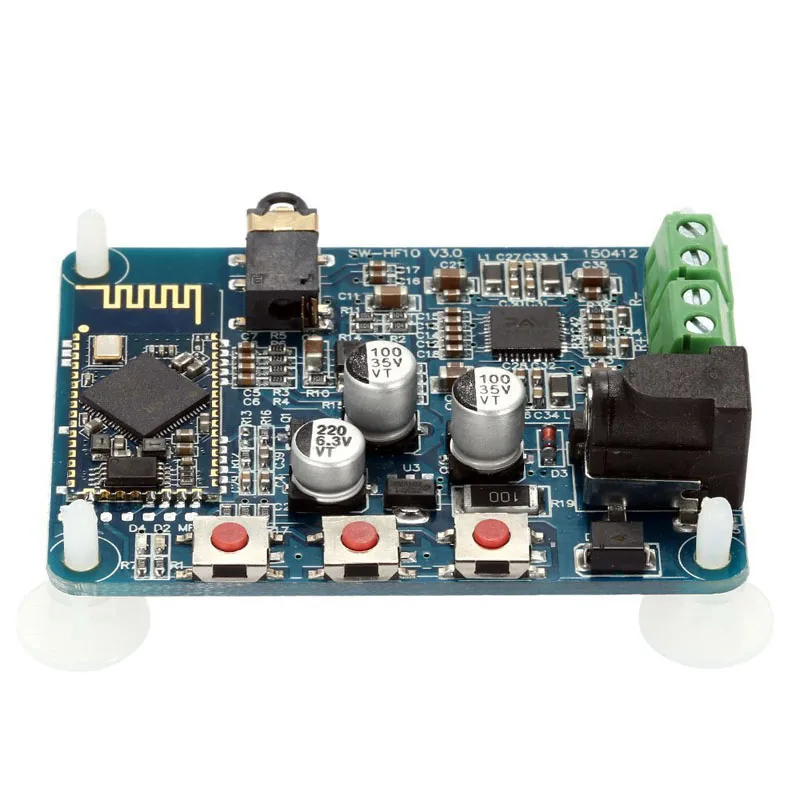 

1/2/3/5/10Pcs SW-HF10 Bluetooth Speaker V4.0 Bluetooth Digital Power Amplifier Wireless Receiving Power Amplifier Module 2x10W