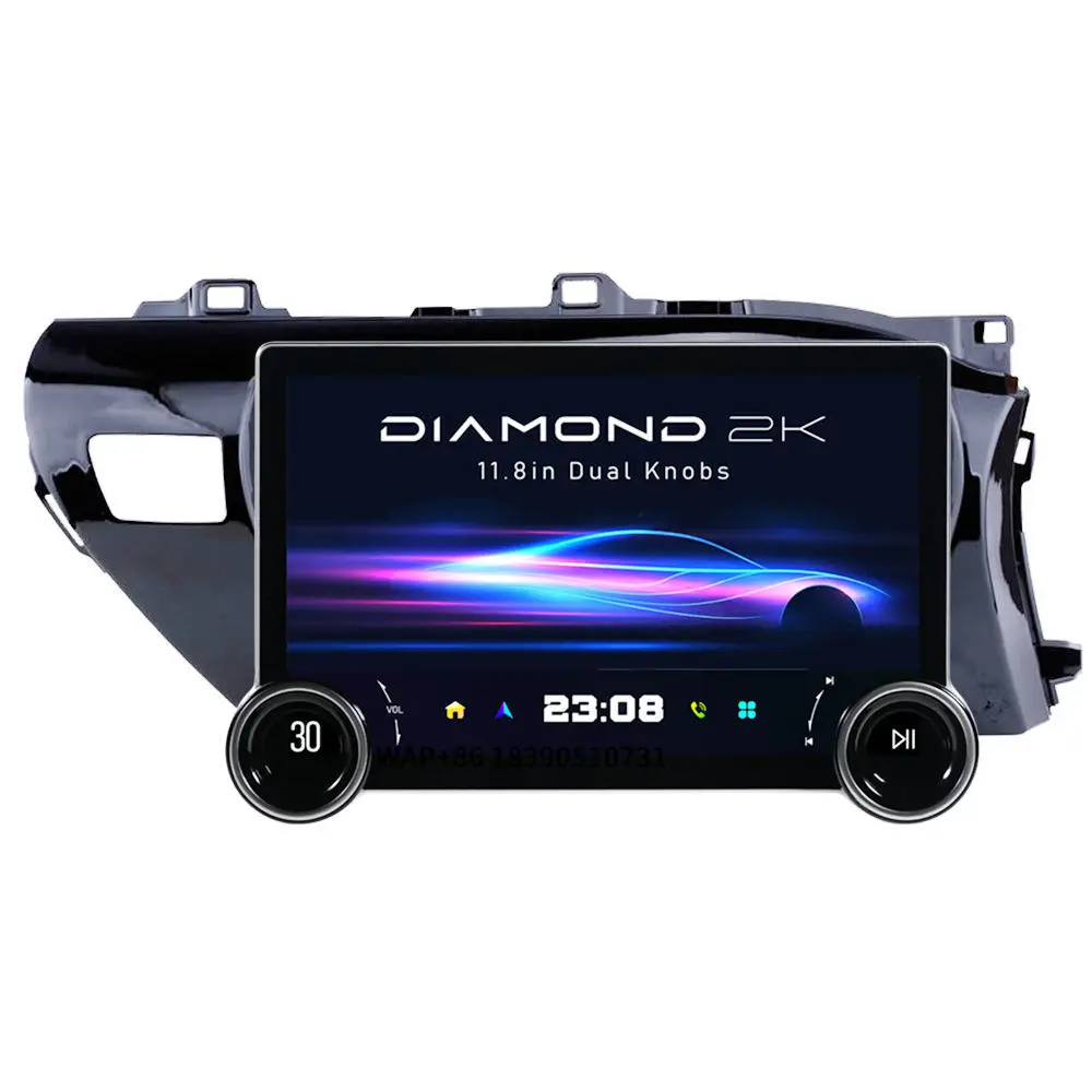 

11.5 Inch Android 13 Car Radio MP5 Multimedia Player Touch Screen with Knob Car Stereo FM BT Autoradio for ilux