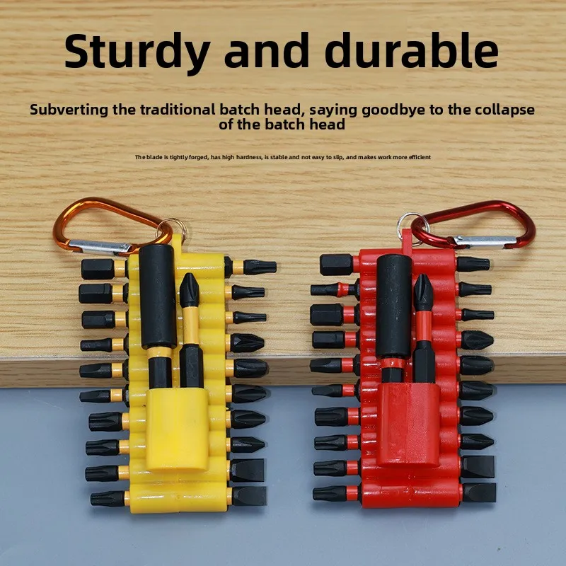 22Pcs S2 Alloy Screwdriver Bit Set Non‑slip High Hardness Phillips Sl bits Drill