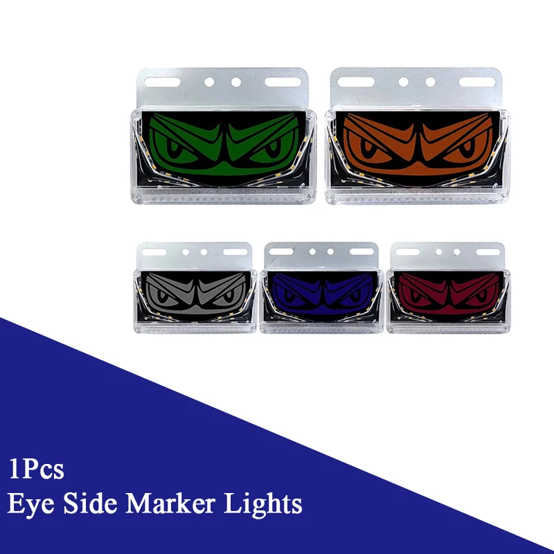 

Боковые габаритные фонари с глазком, металлические водонепроницаемые 24 В, яркие боковые габаритные фонари, фонарь для грузовика, автомобиля, безопасность вождения, светодиодные сигнальные противотуманные фары