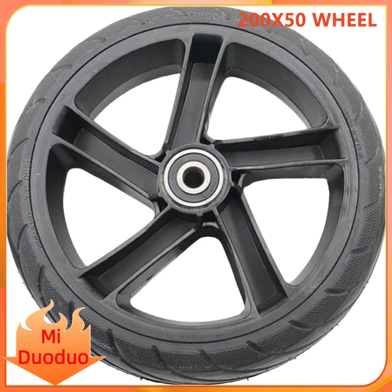 8-inch 200X50 non inflatable wheels, suitable for Speedway Mini 4 Pro solid tire electric scooter