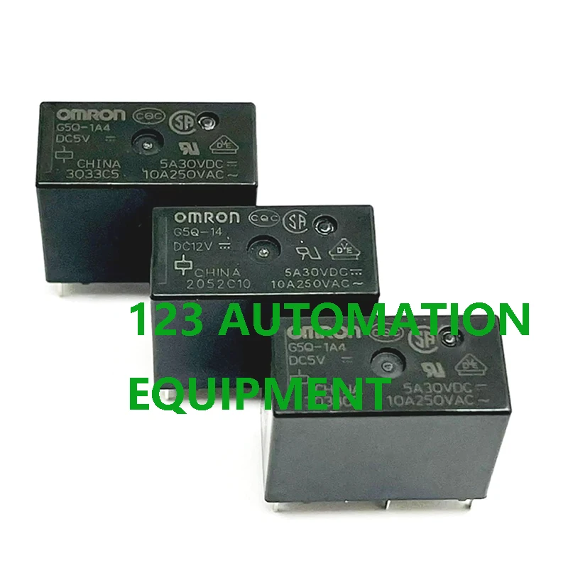 10PCS Authentieke Nieuwe Omron G5Q-1A G5Q-1A4 G5Q-14 G5V-1 G5V-2 G5V-2-H1 DC Power Relais Signaalrelais 5VDC 12VDC 24VDC