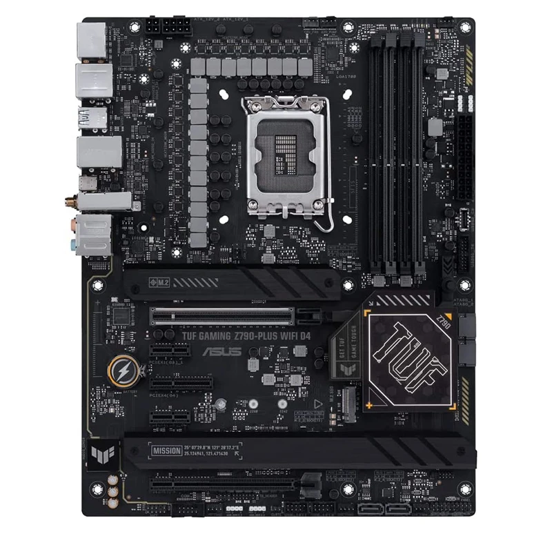 NEW 13th For Asus TUF GAMING Z790-PLUS WIFI D4 Original Desktop Z790 DDR4 Motherboard LGA 1700 Support 13900KF 12700K 12400