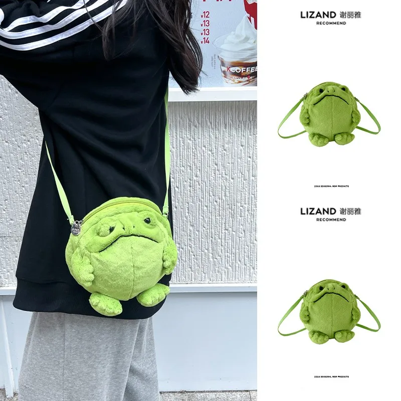 bolsa-transversal-de-pelucia-adoravel-em-forma-de-sapo-para-criancas-estilo-cartoon-nova-chegada-de-verao-material-de-poli