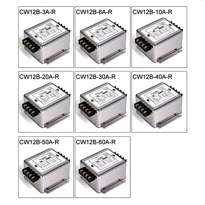 三相パワーフィルターインバーター,emi,サーボ清浄機,CW12B-3/6/10/20/30/40/50/60a-r,ac 380v,CW12B-40A-R, CW12B-30A-R