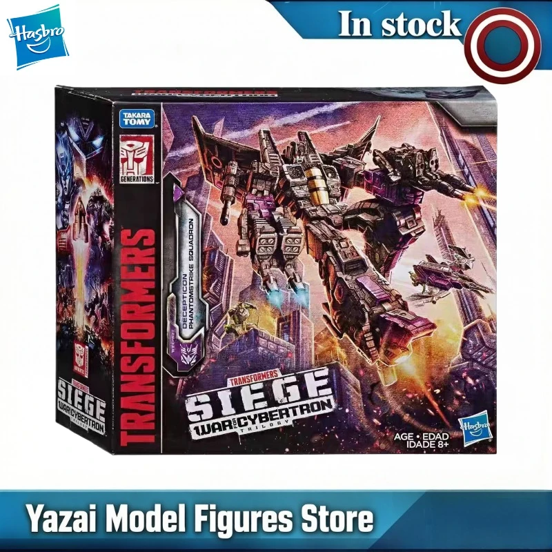 

Original Hasbro TRANSFORMERS DECEPTICON PHANTOMSTRIKE SQUADRON Action Figure Model Toys Gift