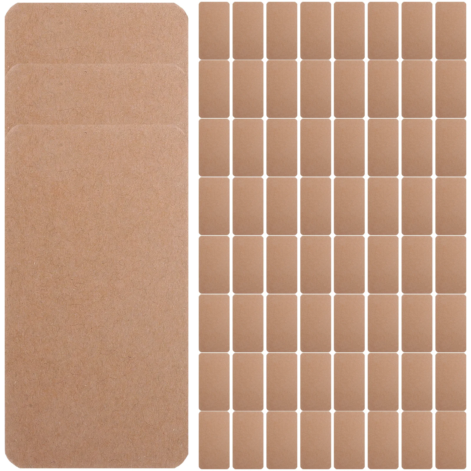 

Diy Blank Double Sided Smooth Writing Portable Note Cards For School Office Home Mini Index Cards Business Daily Use
