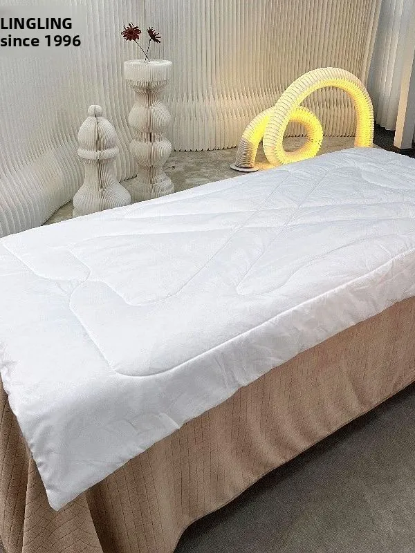 

Lingling Beau Salon тонкое одеяло с сердечником, массажное постельное белье, всесезонное универсальное теплое одеяло с наполнителем из полиэфирного волокна