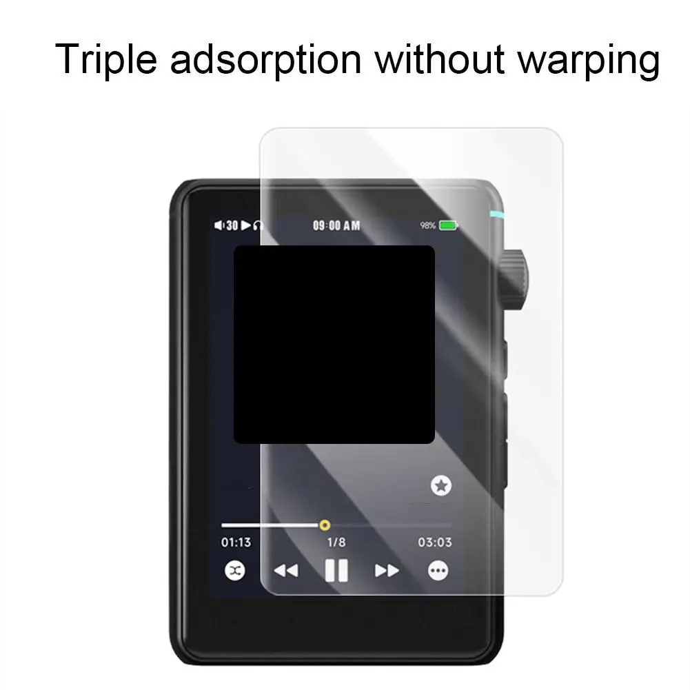 Film For HiBy R3 Gen2 Music Player Screen Protector Triple Adsorption Without Warping Impact Resistance Screen ProtectIve F Y7Q1