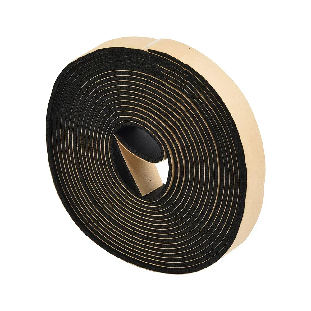 5M Car Side Door Glass Seal Weatherstrip Rain Visor Universal Shock-absorbent Waterproof Dustproof Sound-insulated Reduce Fuel