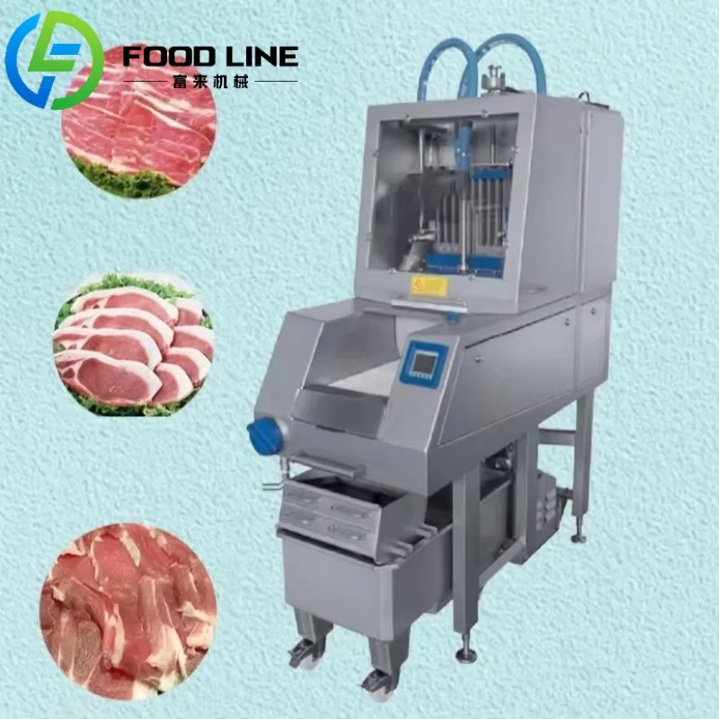 

High Yield Brine Injector Equipment for Meat Processing Automatic Saline Injection System for Chicken Pork and Ham