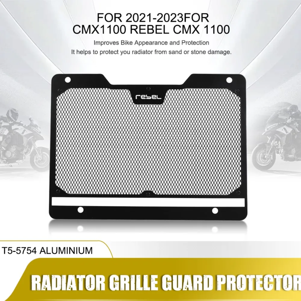 

2021 2022 2023 Motorcycle Radiator Grille Guard Protector Grill Protection Cover For HONDA CMX1100 Rebel CMX 1100 Accessories