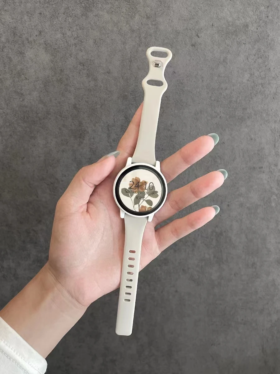 Silicone Strap for Samsung Galaxy Watch3 41/45mm 4Classic 5 40/44mm Active Gear Loop for Huawei Watch GT Huami Amazfit GTR Band