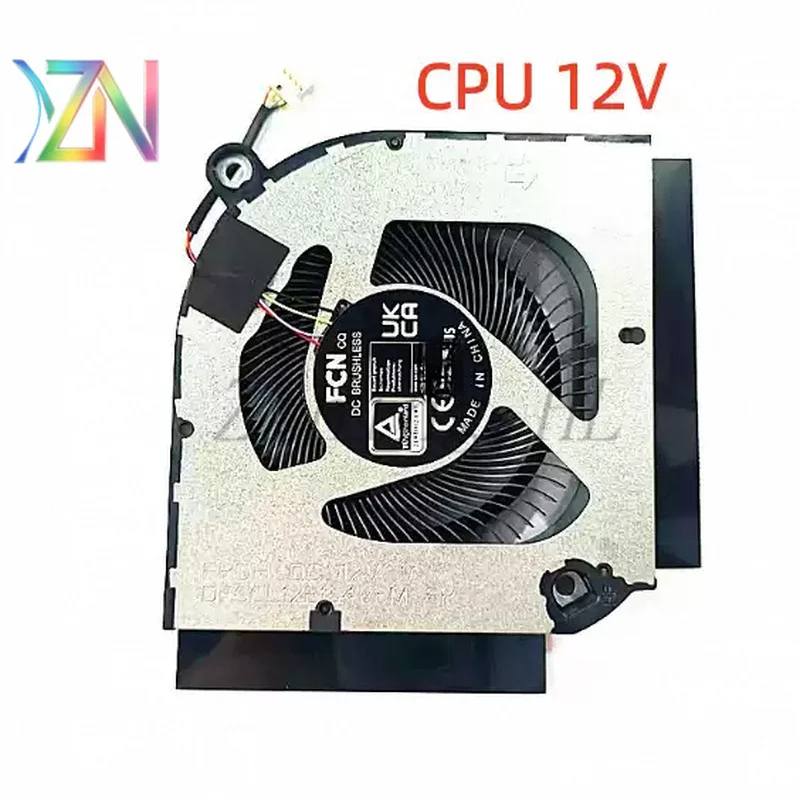 New for Acer Nitro 5 AN515-58 PH317-55 PH315-55 N22C1 Fan 12V