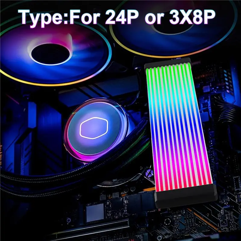 A53M-RGB LED Strip ARGB Sync Board For Computer Power Supply GPU Graphics Card Cable Case Neon Line Graphics Card