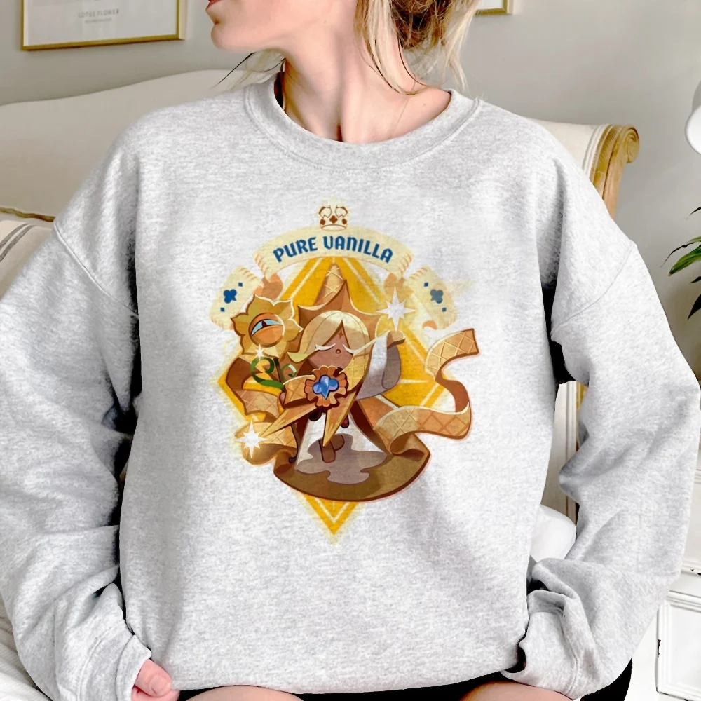 Shadow Milk Cookie hoodies women harajuku hoodie crew neck y2k fashion streetwear Vintage