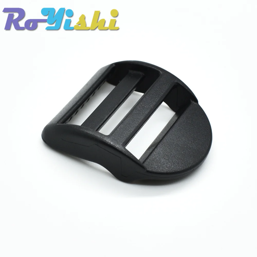 10 Pcs/Pack Plastic Ladder Lock Slider Buckles Backpack Straps Black Webbing 20mm 25mm 32mm 38mm 50mm
