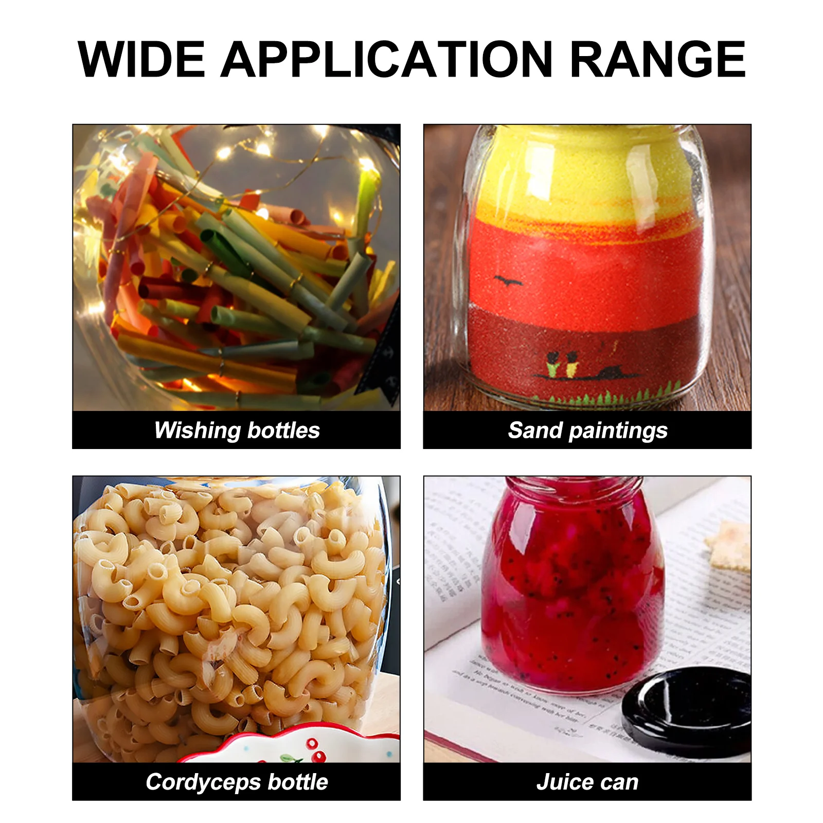 

6Pcs 100Ml Glass Sealing Containers Smooth Non-Toxic Jars for Food Storage Jam Honey Yogurt Refillable Household Pantry