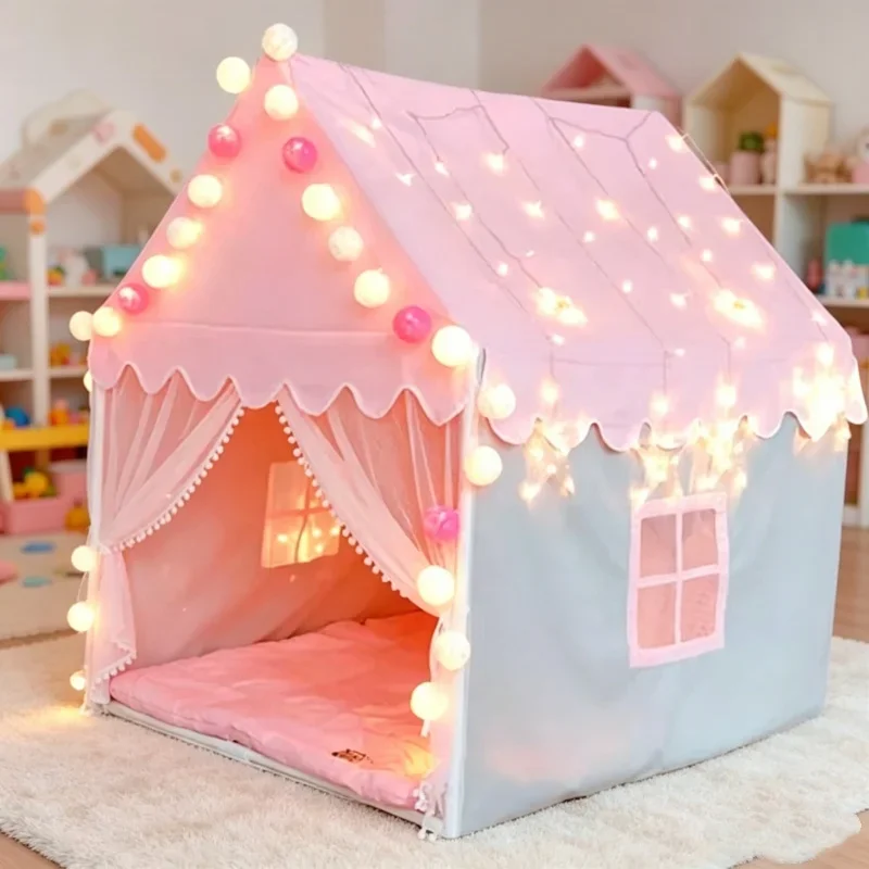 ベビープレイテント子供用屋内ホームゲームハウス女の子エンターテイメント小さな家屋外遊園地遊びゲームテントおもちゃセット