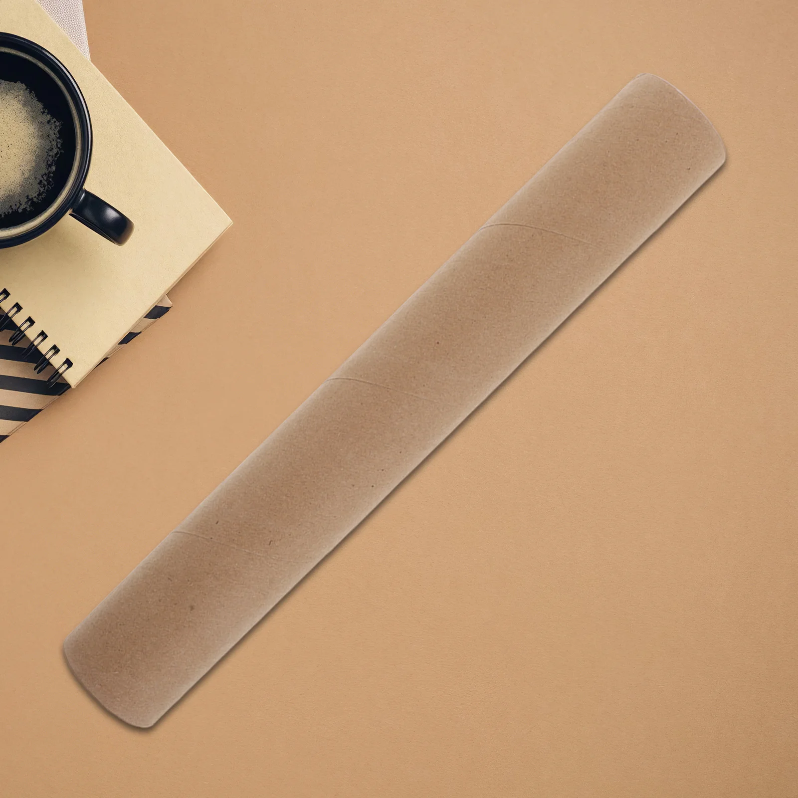 12Pcs Kraft Mailing Tubes Poster Storage Container Heavy Duty Paperboard Tubes Caps for Shipping Blueprints Art Scrolls