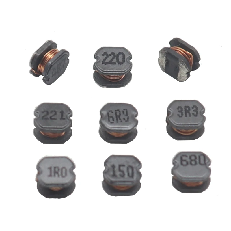 【50-10PCS】 Inductor de potencia CD32 2,2/3,3/4,7/6,8/10/15/22/47/100UH inductancia SMD núcleo de cobre