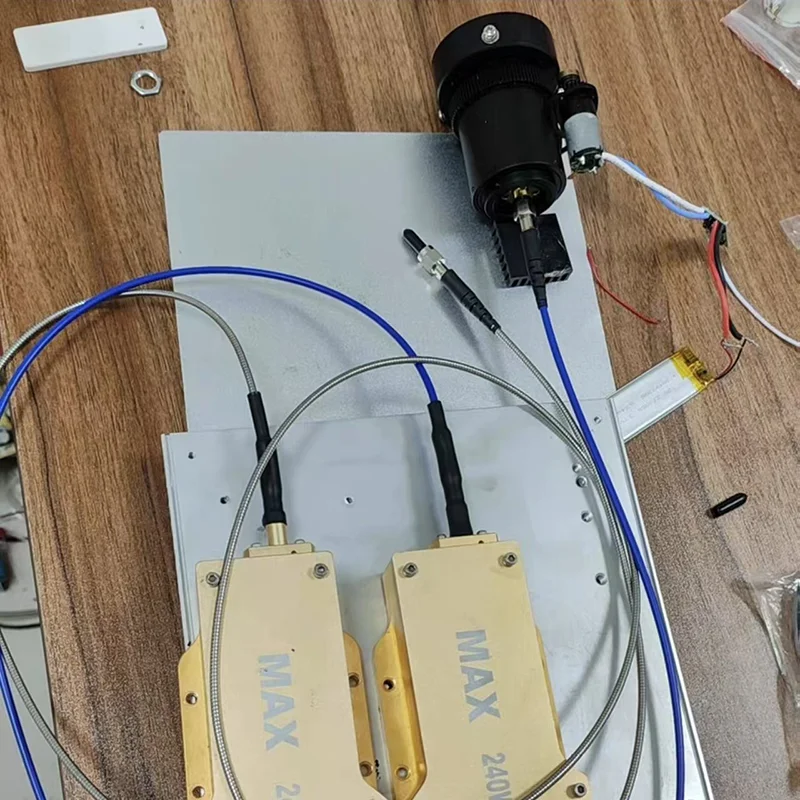 SMA905 Fiber Optic Adapter SMA-FC Jumper Cable Connector Interface Raycus/MAX Pump Source Coupler Laser Cannon Igniter Parts