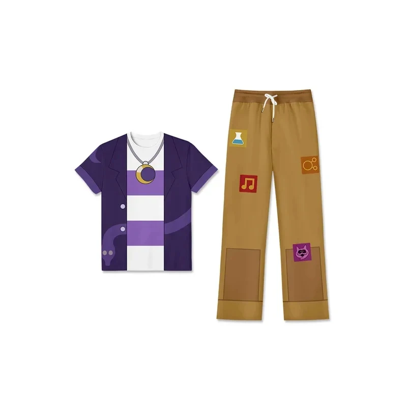 Camiseta y Pantalón de Disfraz de Luz Noceda 2026 para Adultos, Disfraz de La Casa del Halcón 3, Juego de Rol, Fantasía, Rey, Papá, Fiesta de Halloween, ZT5WQ