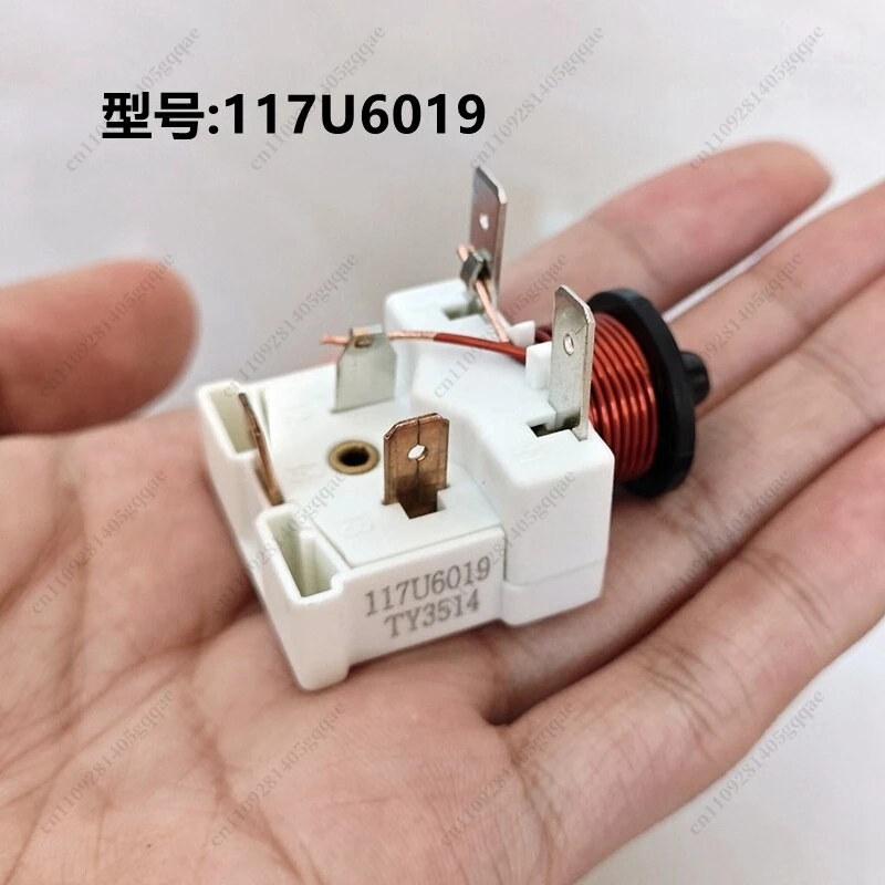 Refrigerator Freezer Compressor SC15 21 SC18G Heavy Hammer Starter Capacitor 117u6019 5017