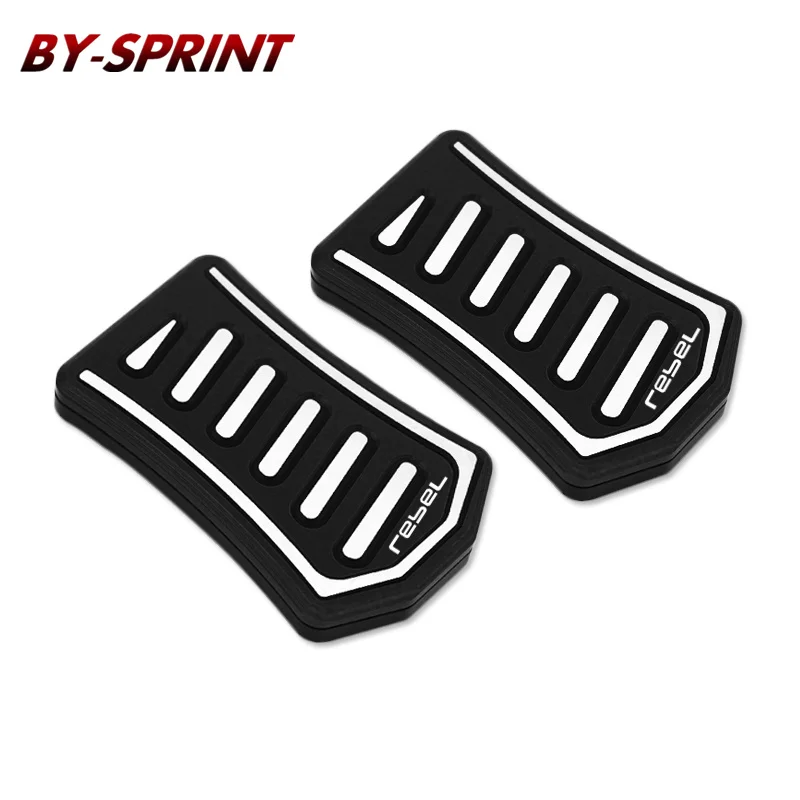 NEW rebel Motorcycle CNC Front Pedal Footpegs Pedals For Honda Rebel 500 CMX300 CMX500 CM500 CM300 Left Right Foot Pegs