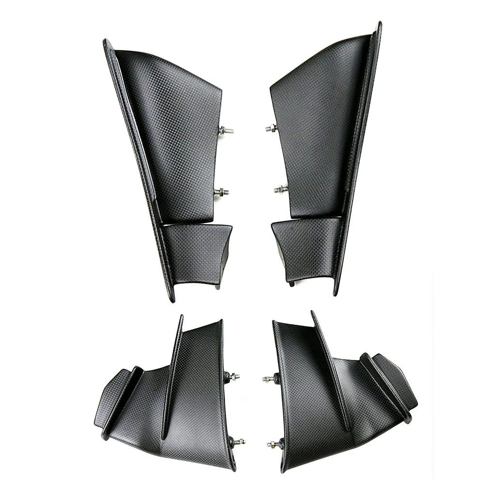 

Suitable for Ducati Panigale V4/V4s motorcycle modification accessories Carbon fiber fixed wind wing four-piece set