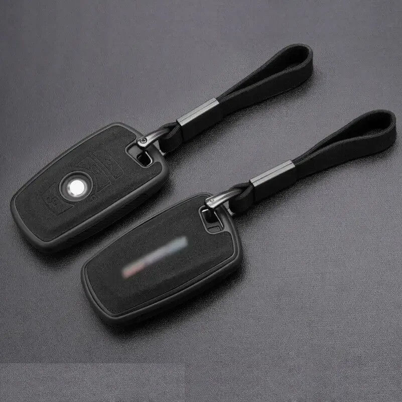 Leather+TPU Car Key Case Cover for BMW 520 525 f30 f10 F18 118i 320i 1 3 5 7Series X3 X4 M3 M4 M5 E34 E90 E60 E36 FOB