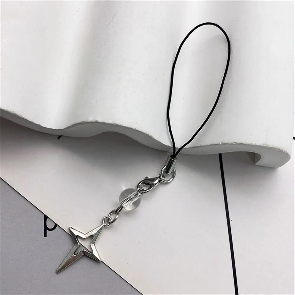 

Keys Strap Phone Lanyard Cool Girl Beaded Chain Star Phone Charms Cool Girl Pink Chain Cellphone Strap Phone Pendant