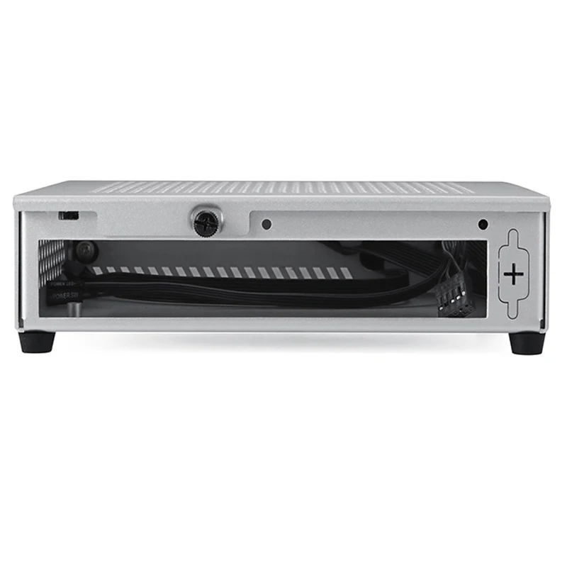 

Корпус TX03 Mini из цельного алюминия, ультратонкий ПК форм-фактора ITX, бесшумный компьютер промышленного класса, мини-отсек для жесткого диска 2,5 дюйма