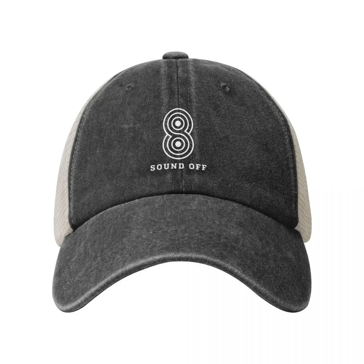 Sound Off Word Logo - Corner White, T-shirts & Hoodies Baseball Cap Military Tactical Cap Ball Cap Vintage Mens Hats Women's