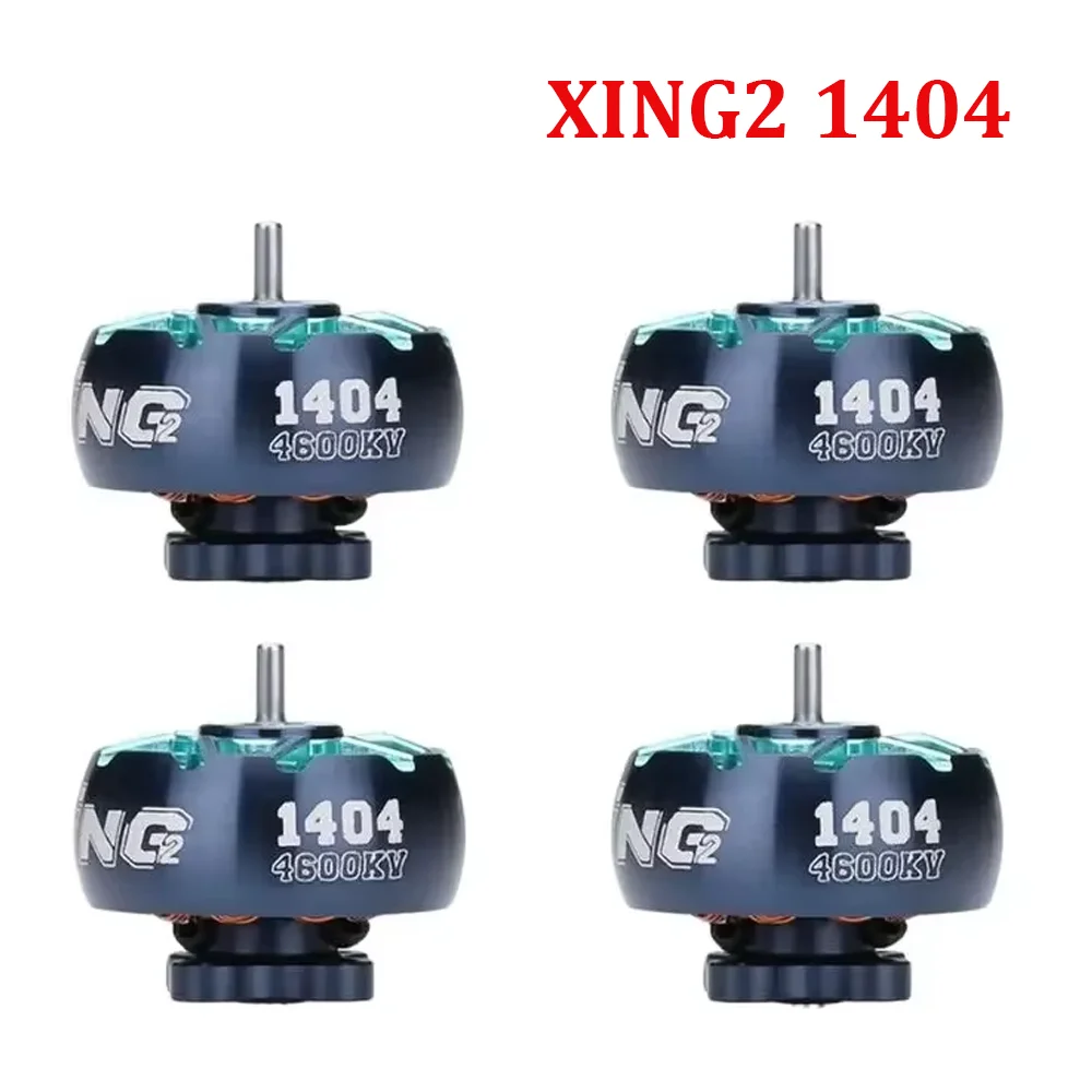 

4 шт. IFlight XING2 1404 3000KV/3800KV/4600KV 2-4S зубочистка сверхлегкий универсальный двигатель 3-4 дюйма пропеллер для FPV дрона