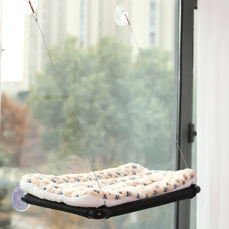 

Balcony Cat Bed, Pet Cat Hammock, Sky House, Suction Cup Swing Pad, Suspended Detachable and Washable Bed