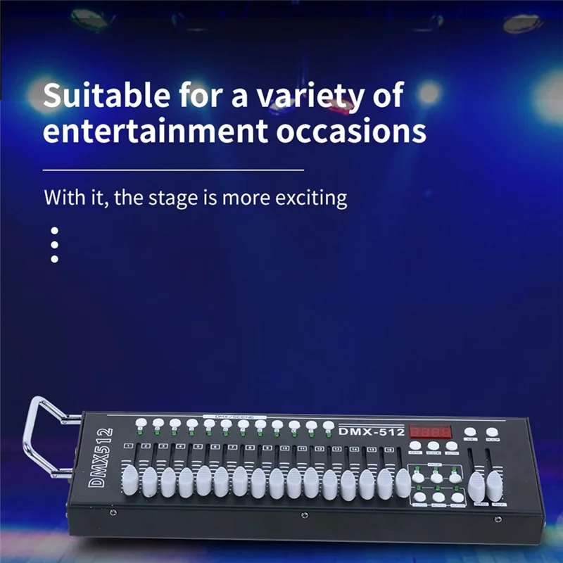 -ABGQ DJ DMX وحدة التحكم Luci Da Palcoscenico لكل وحدة تحكم لإضاءة DMX Light DJ Party Light Wash