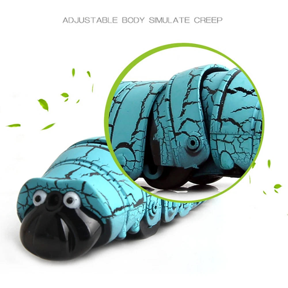 B05C-الأشعة تحت الحمراء للتحكم عن بعد كاتربيلر مضحك Rc الحيوان الجدة الكمامة صعبة الزواحف الحشرات الكهربائية #6
