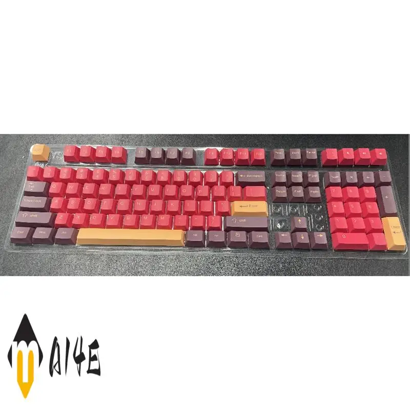 

115-Key Pbt Sublimation Process Mechanical Keyboard Keycap With Key Puller For 61/87/104/108/Numeric Keyboard