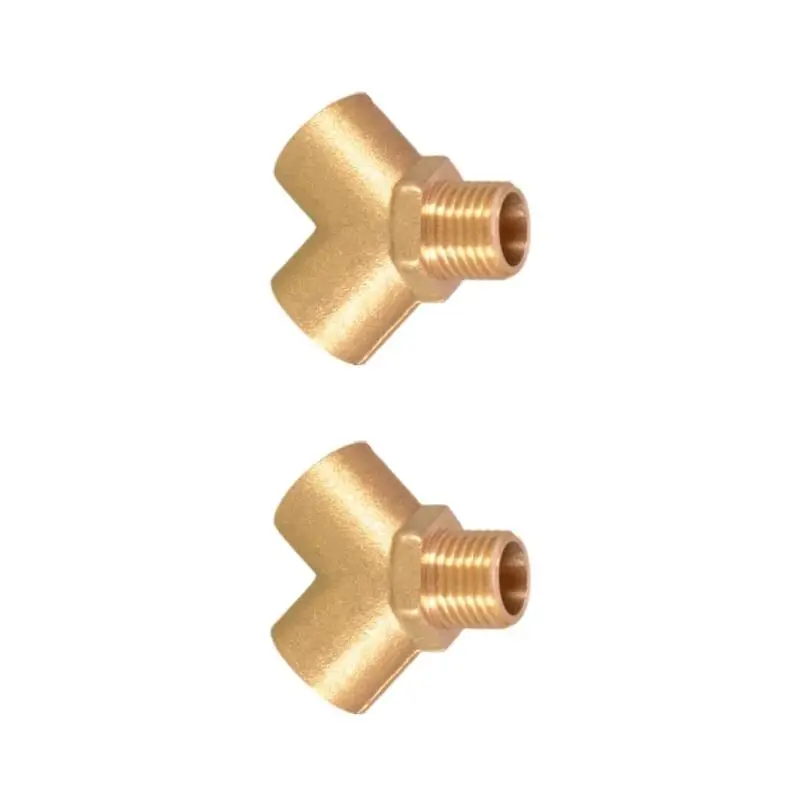 652F con conector latón en forma y resistente a corrosión 2 pulgadas divisor doble puerto 2 pulgadas para 2