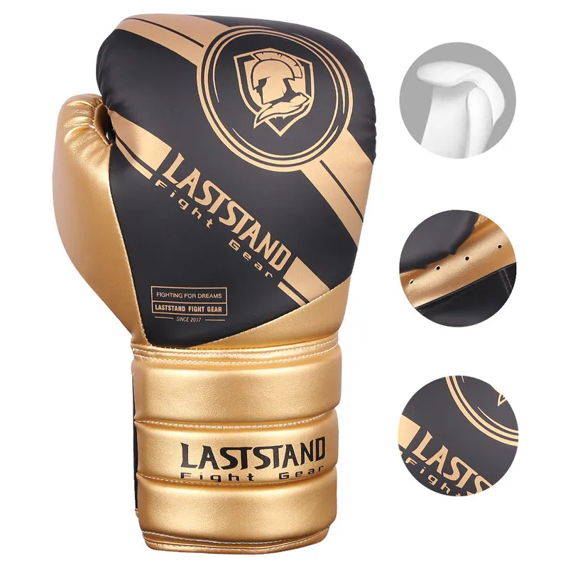 Women Men Boxing Gloves PU Foam Adult Kids Kick Kickboxing Training Boxing MMA Gloves Muay Thai Boxer Boxe De Luva Mitts Gloves