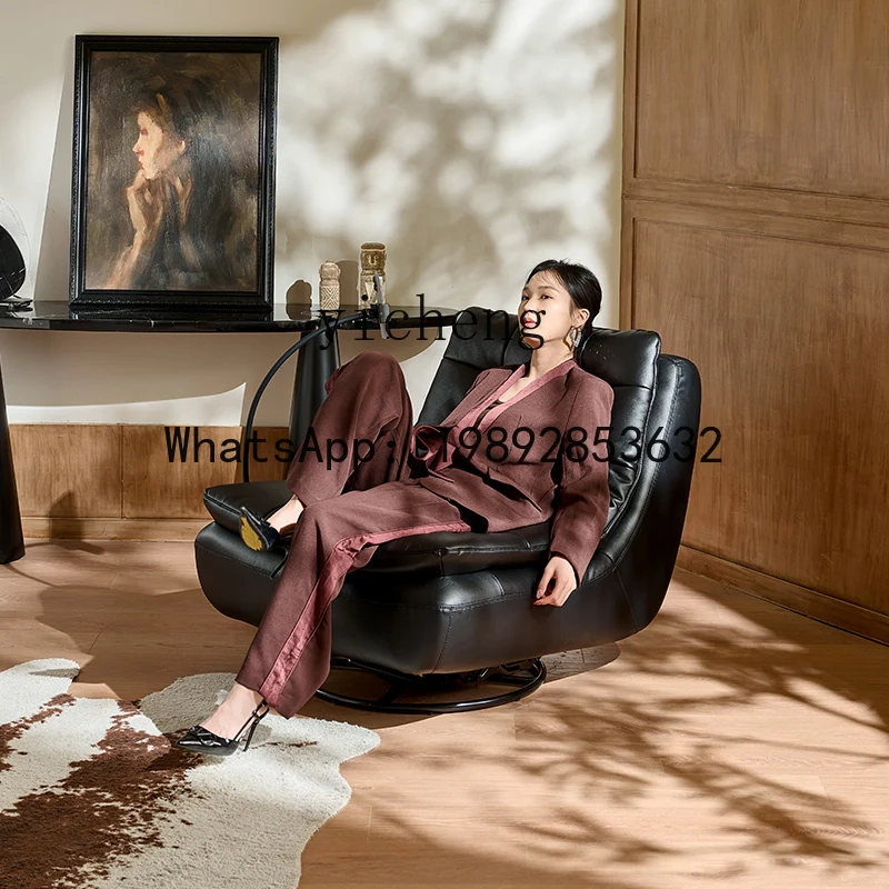 

x7 Single Sofa Chair Living Room Balcony Leisure Lazy Sofa Rocking Swivel Single Chair