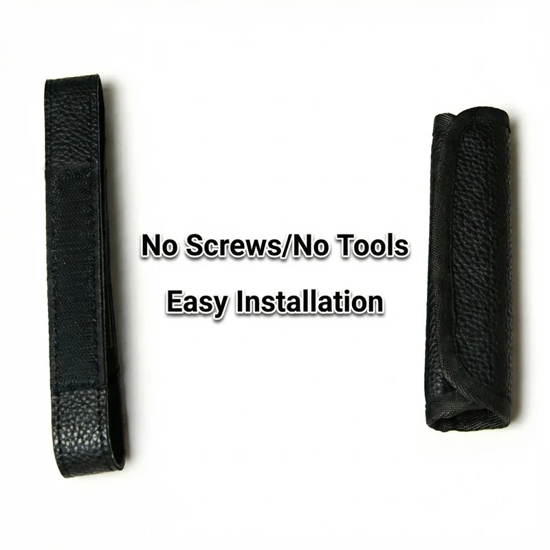 Cello Violin Case Grip Replace Viola Guitar Case Grip Handle Replace Easy Quick Installation Leather Material Soft Comfortable image 4