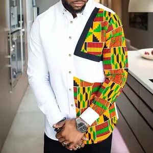 Chemise afritude homme sale