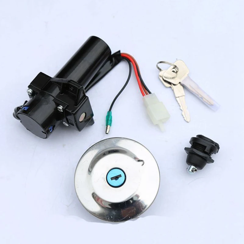 

Motorcycle Ignition Switch Fuel Tank Cap Side Lock for Yamaha Jianshe YBR125 JYM125-2-3 JS125 YBR 125cc 2006-2019 Main Switch